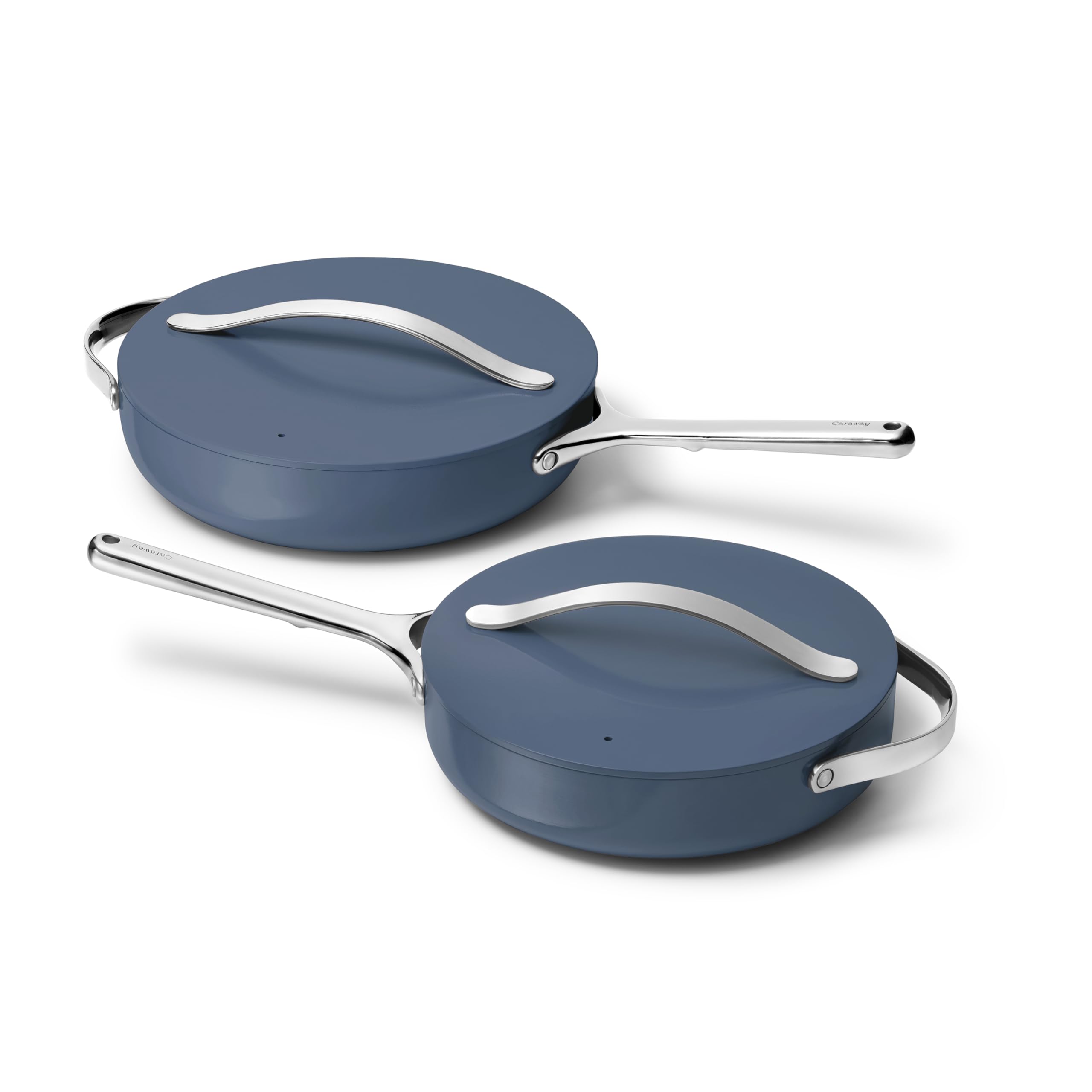 Caraway 4-Piece Sauté Pan Duo with Lids