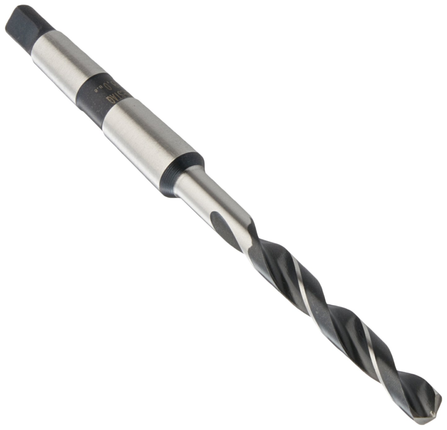 Alpen 20200800100 Morse - Punte a gambo conico HSS 345 RN, 8,0 mm, colore: Grigio