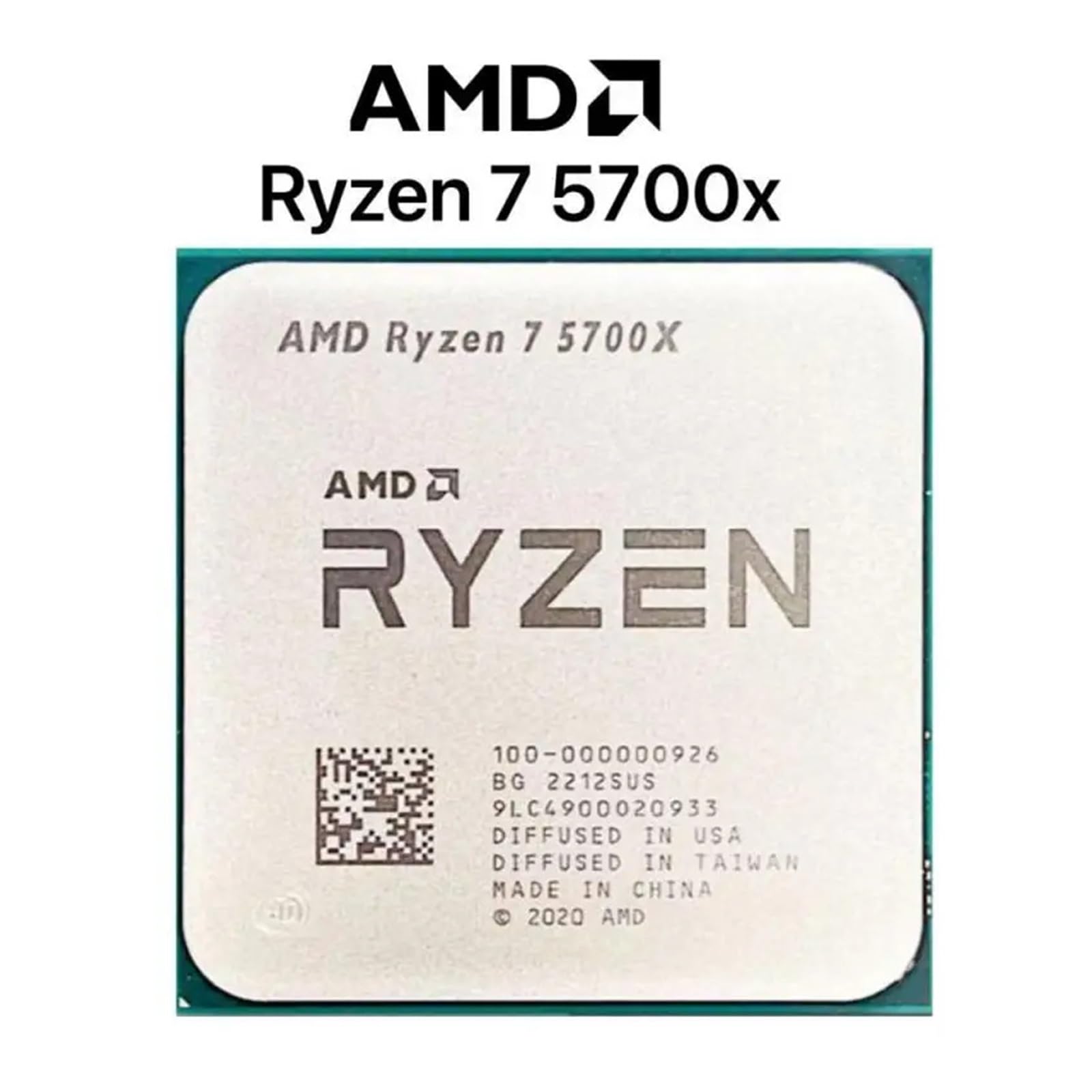 Amazon.com: YNRSUFW AMD Ryzen 7 5700X R7 5700X 3.4GHz Eight