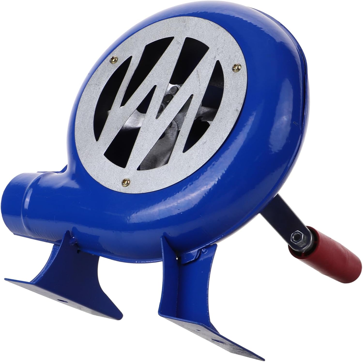 Alasum Hand Crank Fire Blower for Bbq Grill Outdoor Air Fire Blower Portable Camping Blowing Tool Small Manual Fan Equivalent to 120w