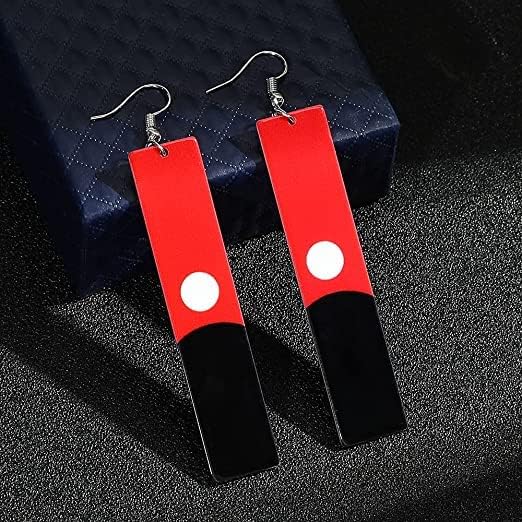 Miniatura 6 de 01 pares de aretes de anime Izana Kurokawa en Tokio Revenngers son joyas favoritas de los aretes japoneses hanafuda utilizados como accesorios de