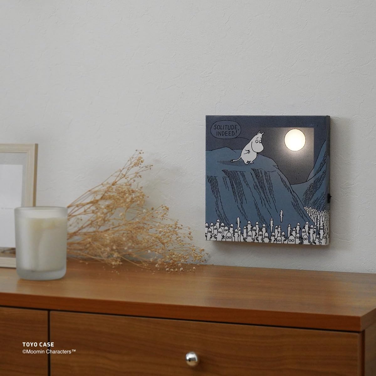 Amazon.co.jp : 東洋ケース LEDキャンバスアートムーミンシリーズ W20