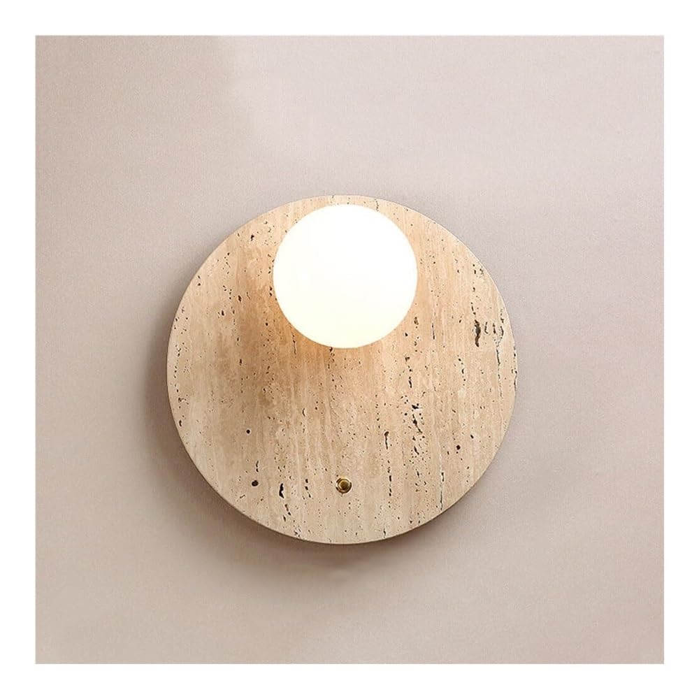 TONFON Home Decoration Wall Lamp Milk Glass Wall Sconce Bathroom Wall Lantern Mirror Milk Glass Globes Wall Mounted Lamp for Bedroom Bedside Living Room Study Room Corridor Entryway Restaurant