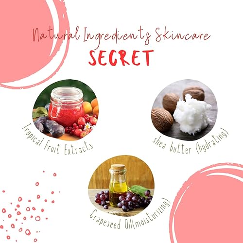 Miniatura 8 de Red Rose Naturals Mantequilla corporal Whipped Rainbow Glow de 8 onzas manteca de karité hidratante