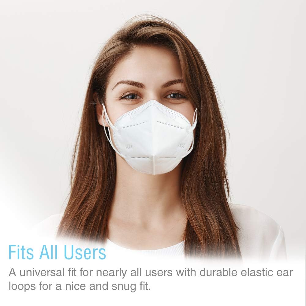 60% Off Discount SUNCOO Protective KN95 Face Mask - 20 Pack, 5 Layers Cup Dust Mask Protection Against PM2.5 Dust, Smoke and Haze-Proof, Designed for Men, Women, Essential Workers - White Black Friday - 60% OFF SUNCOO Protective KN95 Face Mask - 20 Pack, 5 Layers Cup Dust Mask Protection Against PM2.5 Dust, Smoke and Haze-Proof, Designed for Men, Women, Essential Workers - White