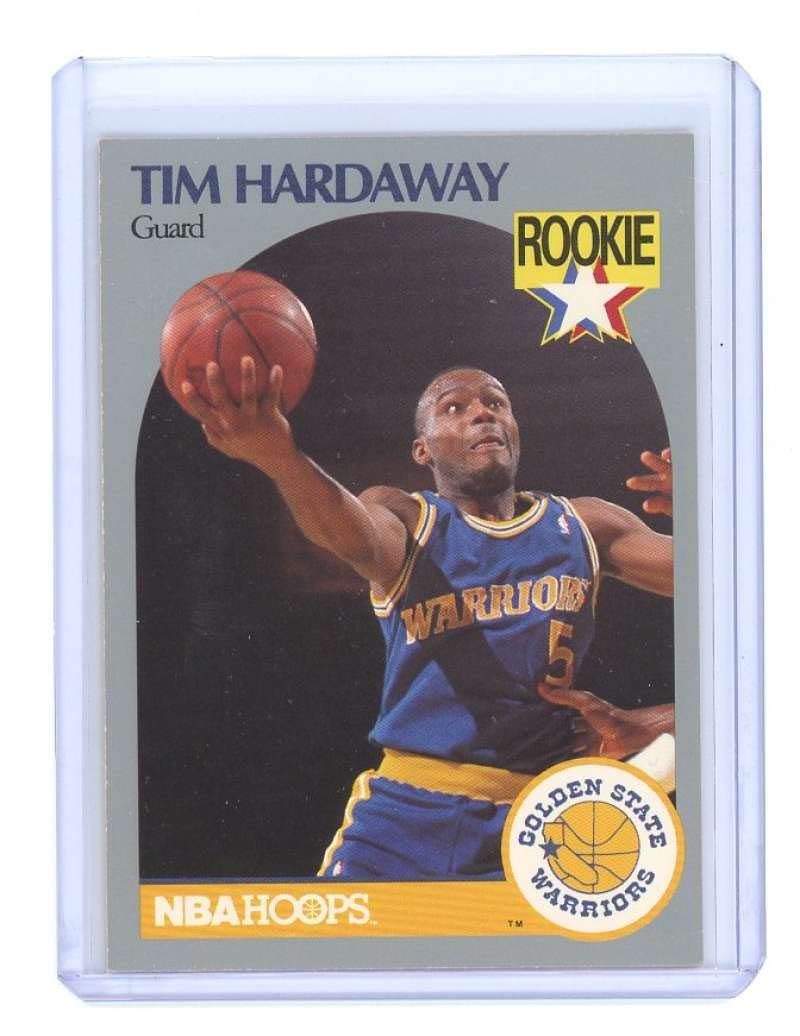 Amazon.com: 1990-91 Hoops #113 Tim Hardaway RC Rookie Warriors NBA