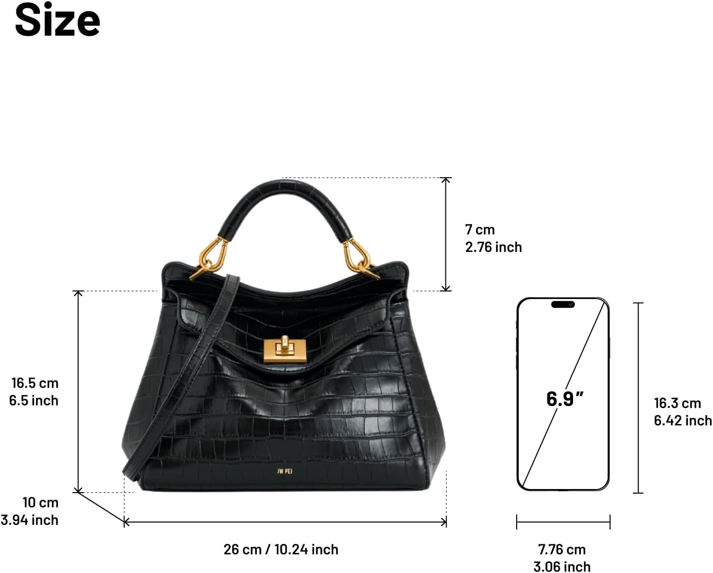 JW PEI Women's Lucia Classic Top Handbag - Image 4