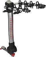 Yakima RidgeBack Tilt-Away Hitch Bike Rack - Fits 1.25 & 2" Hitches, Carries Up to 4 Bikes Securely