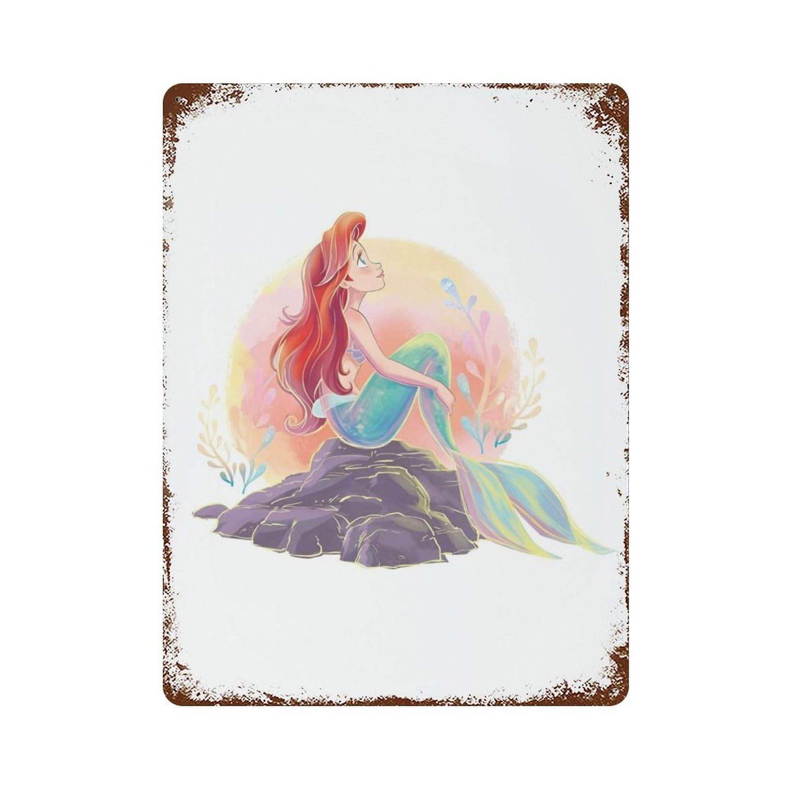 Amazon.co.jp: リトルマーメイド アリエル 壁掛けポスター 壁掛け絵画