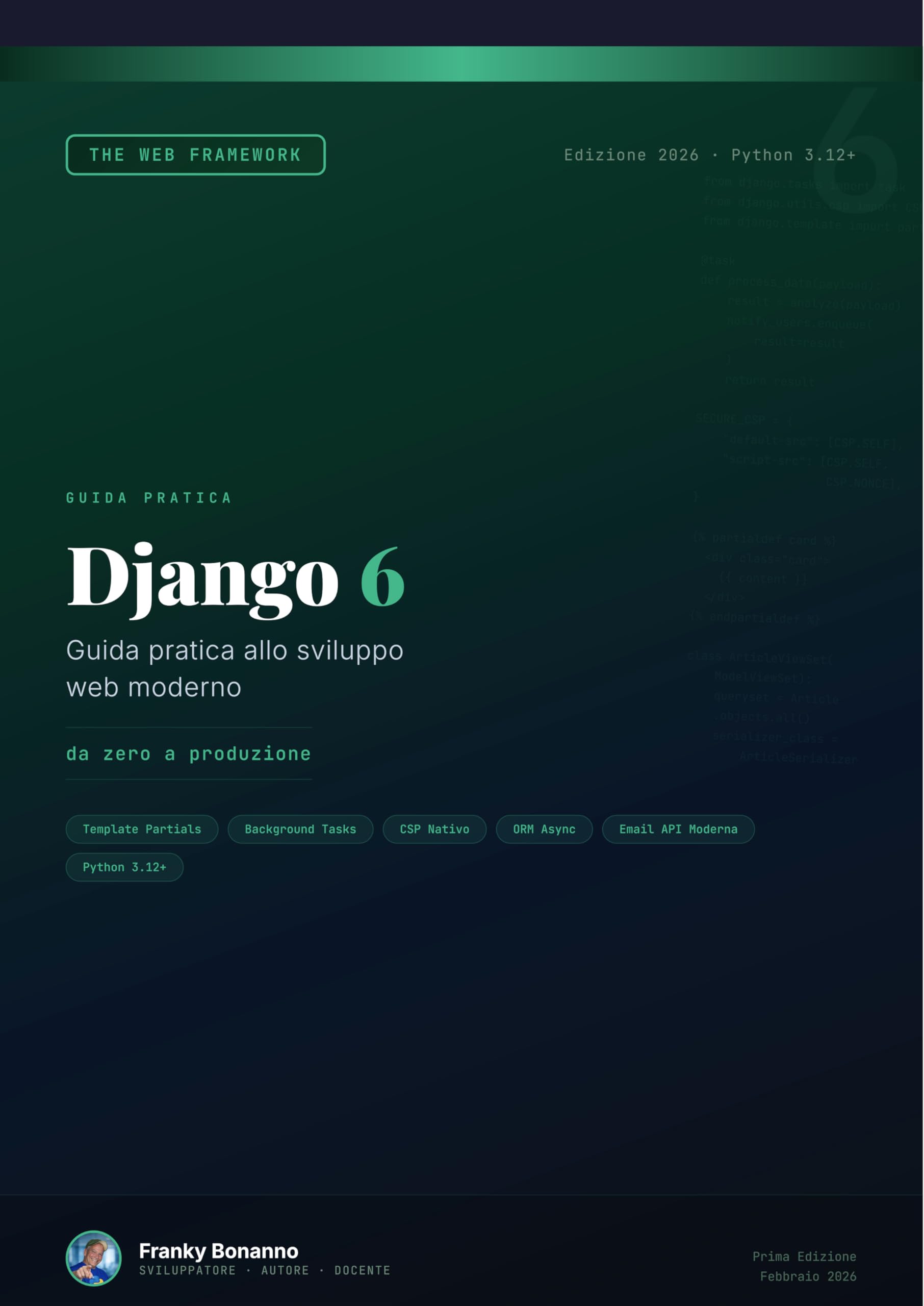 Django 6: Guida pratica allo sviluppo web moderno