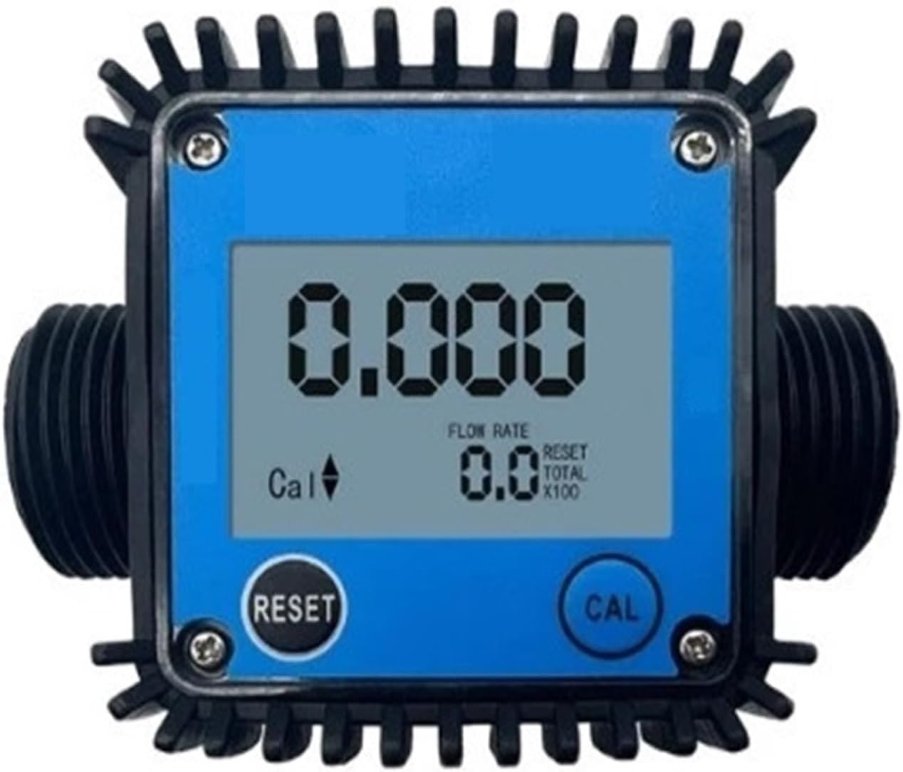 Liquid Flow Sensor Meter 10-120L/min Flowmeter with LCD Display DN25 Electronic