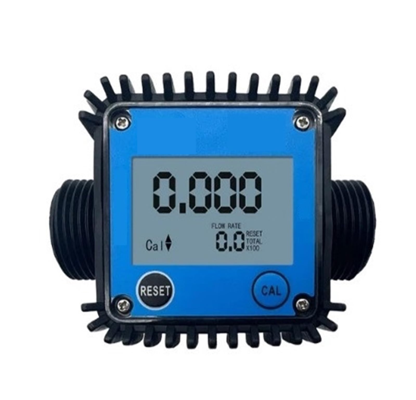 PXQCHAVLN Liquid Flow Sensor Meter 10-120L/min Flowmeter with LCD Display DN25 Electronic