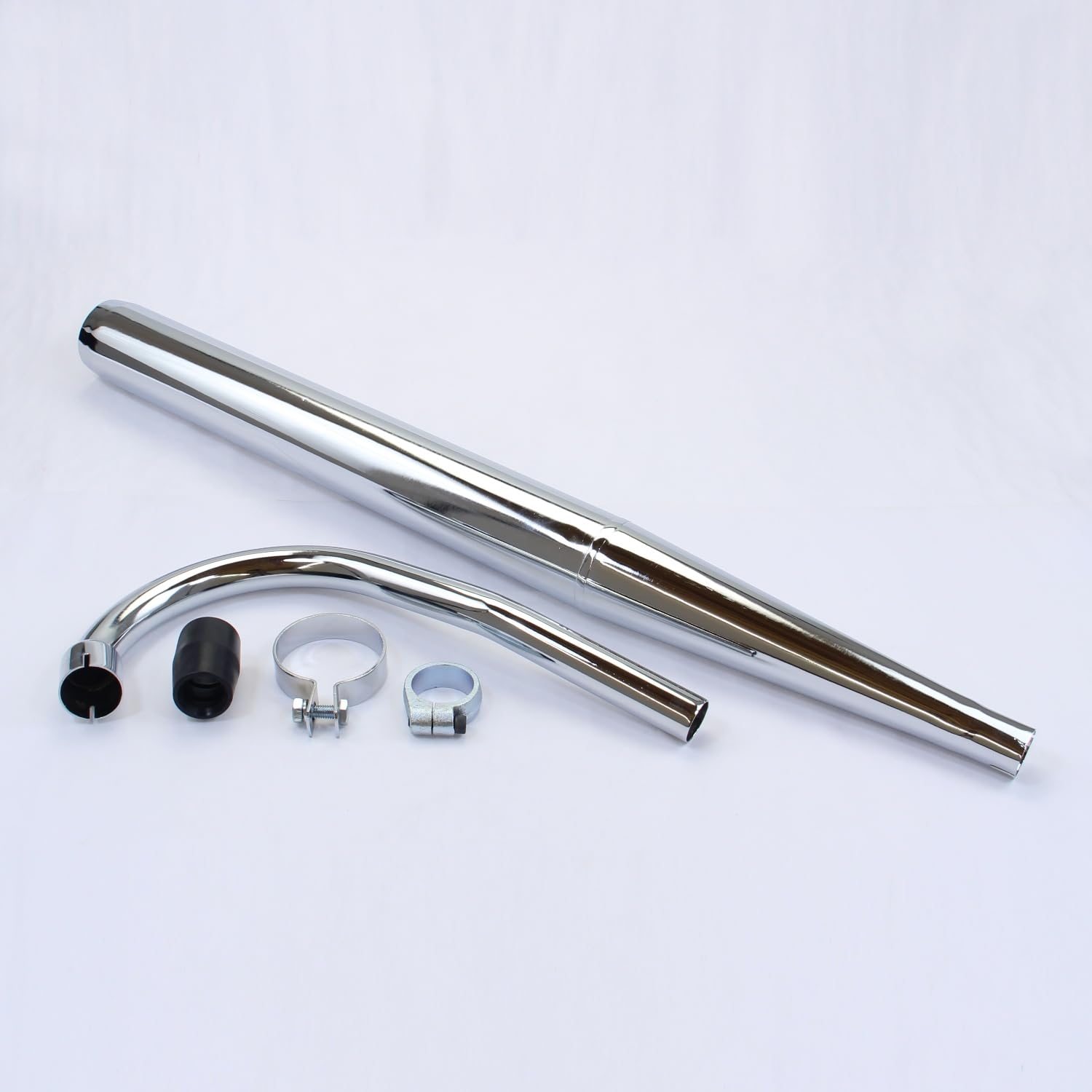 Auspuff Krümmer SET kompatibel mit Zündapp ZD 20 40 Typ 446 ZX 25 Typ 460 ZE 40 Typ 460