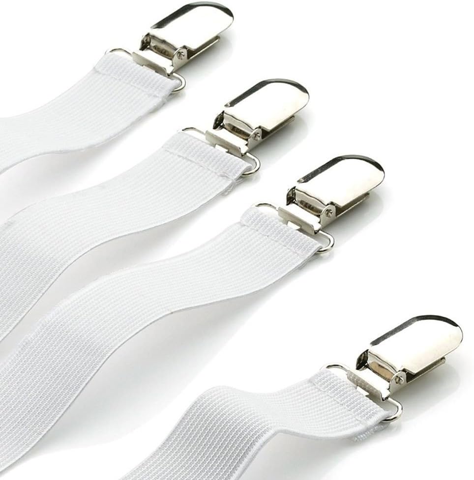 Adjustable Bed Sheet Corner Holders Elastic Grippers