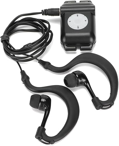Miniatura 6 de Reproductor de MP3, reproductor de música de auriculares de 4 GB con radio FM, USB, carga rápida para natación, deportes acuáticos