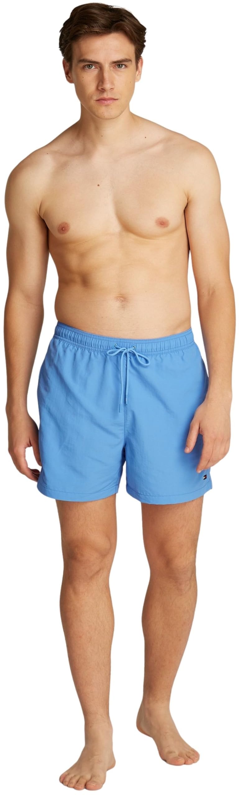 Tommy Hilfiger Short de Bain Homme Medium Drawstring avec Logo