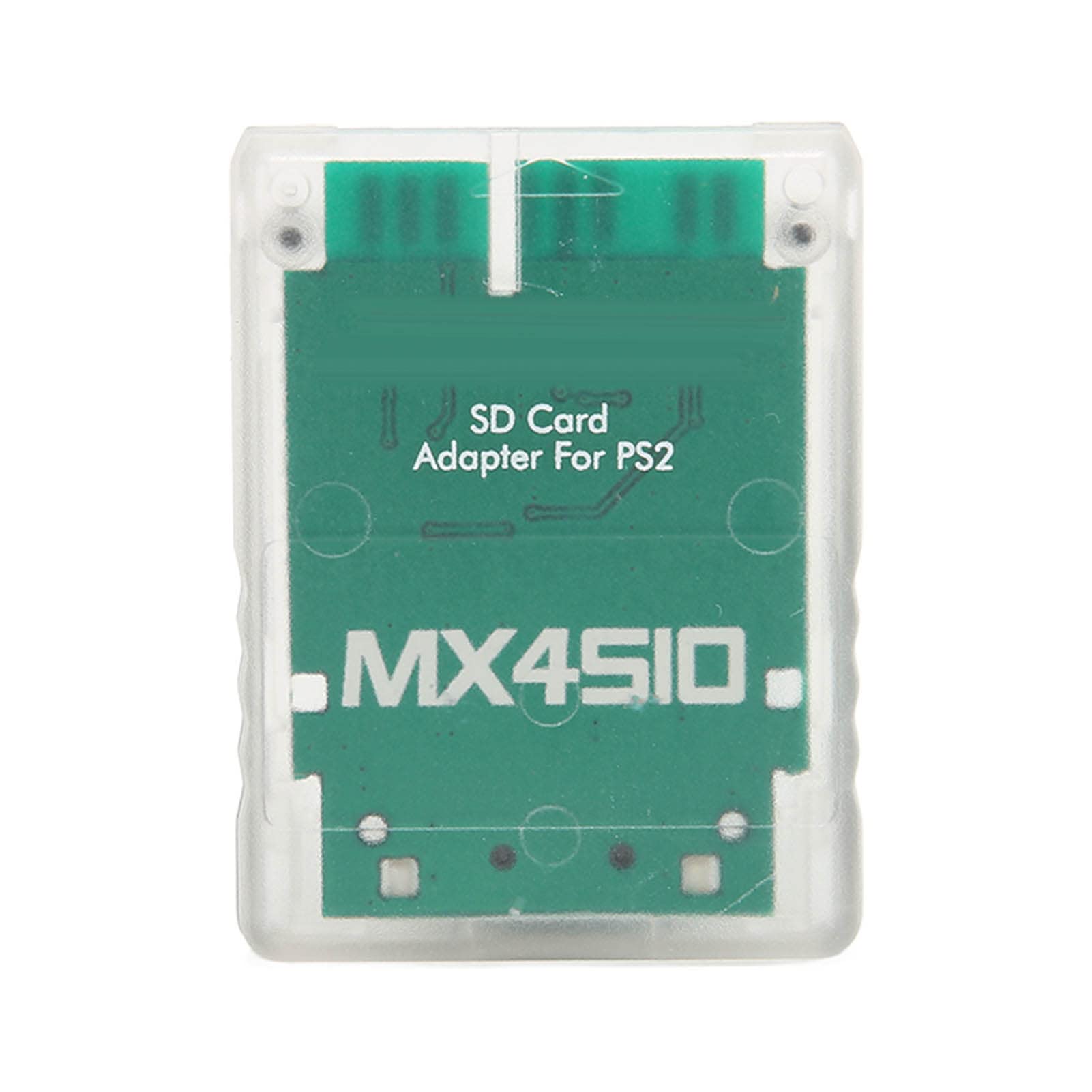Adattatore MX4SIO Per PlayStation 2 FAT - Lettore Schede Di Memoria SIO2 - Viola Trasparente