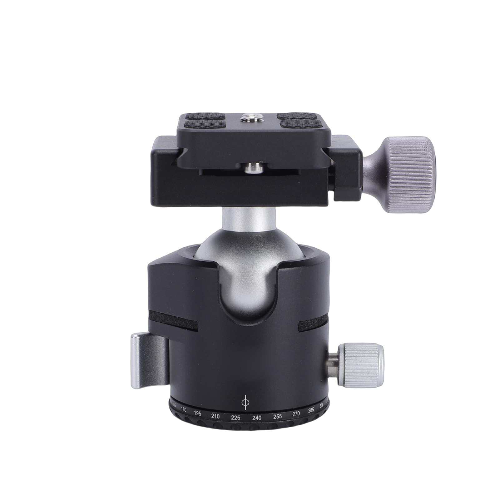 Rótula de Bola para Trípode Cabeza de Bola Liviana de 32 Mm con Placa de Liberación Rápida para monopié de Cámara DSLR, Material de Aleación de Aluminio