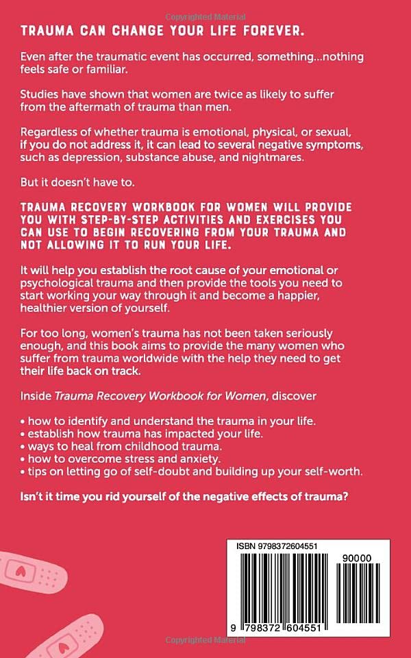 Vista 2 de Trauma Recovery Workbook for Women Identifying Destructive Patterns, Releasing Your Inner Child, & Manifesting Your Best Life