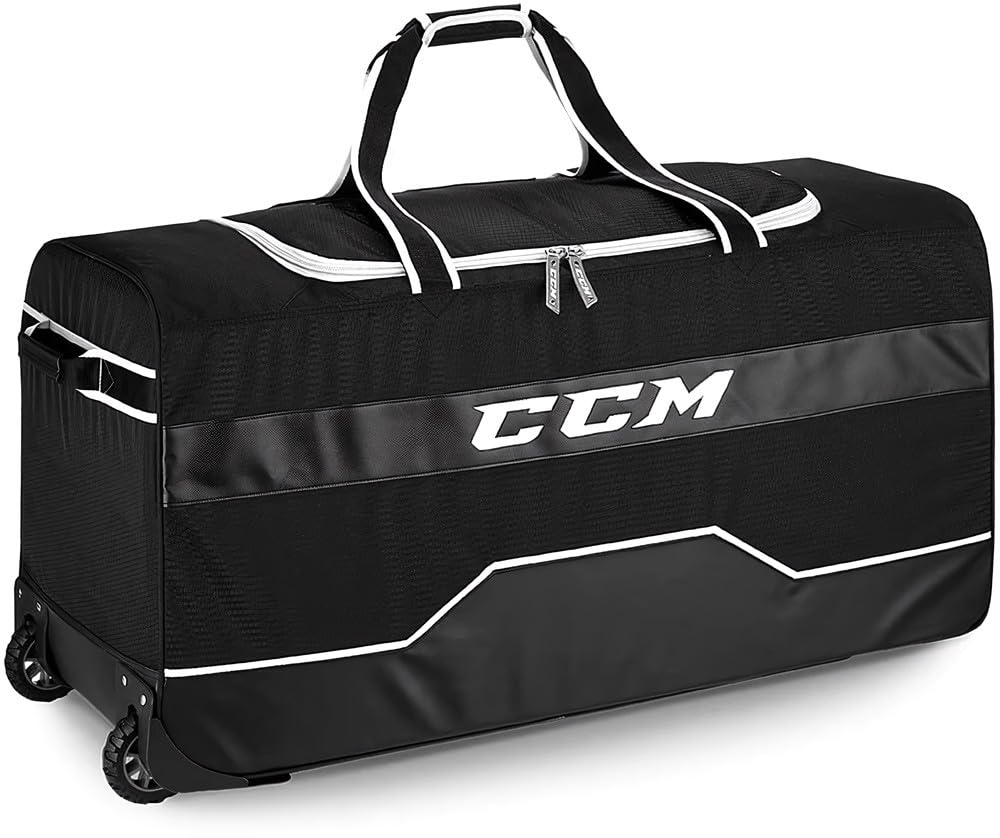 CCM Hockey 370 Wheeled Bag, Black