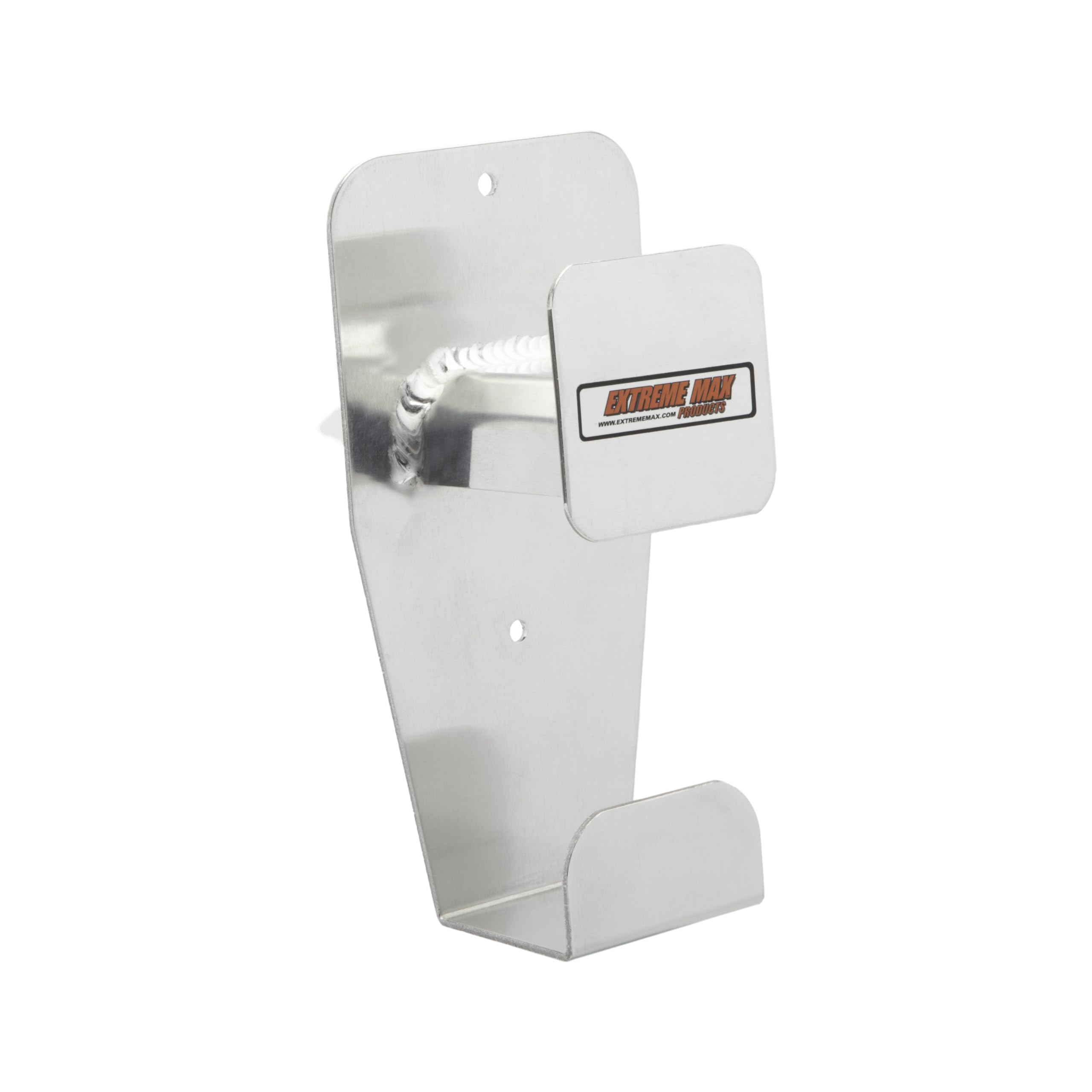 Extreme Max 5001.6288 Aluminum Double Utility Hook for Enclosed Race Trailer, Shop, Garage, Storage - Silver