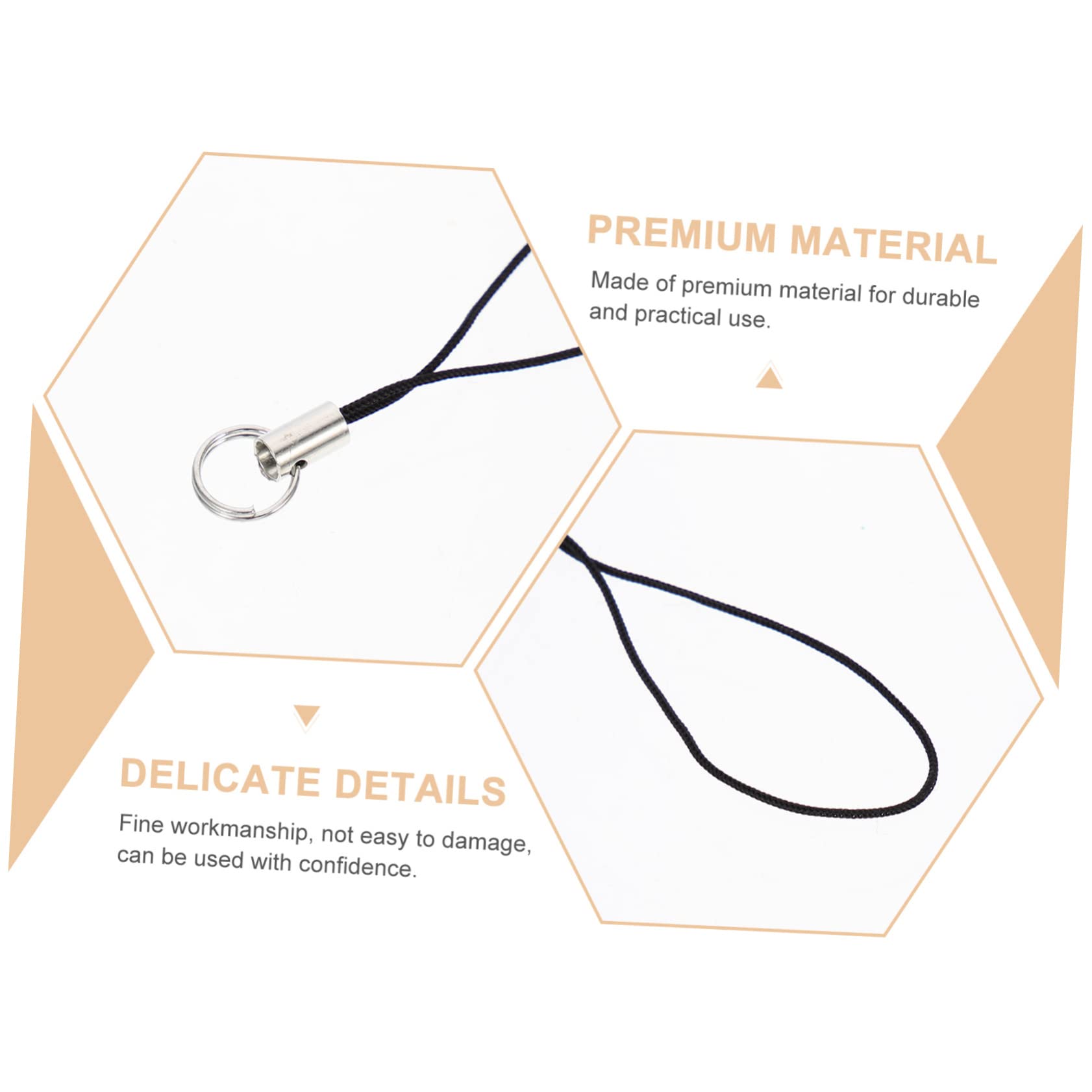 Gatuida 800pezzi Phone Straps Cinghie Per Cellulari e Portachiavi Accessori Per Smartphone