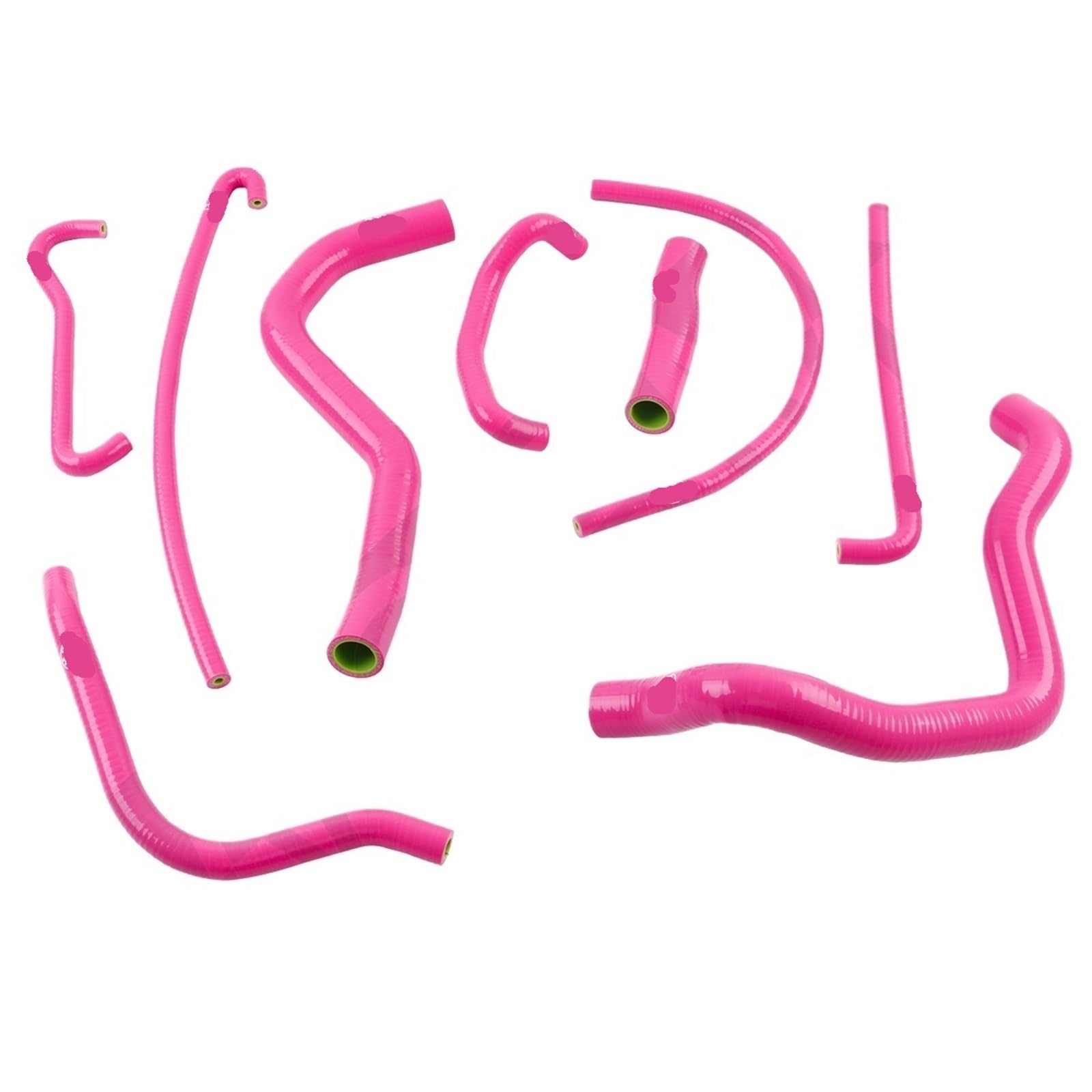 Manguera Gasolina Kit de Manguera de refrigerante de radiador de Silicona para Suzuki GSXR600 GSXR750 GSXR 600 750 2004-2005 Manguito Turbo(Pink)