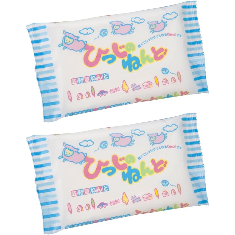Amazon.co.jp: CEC 紙粘土 ひつじのねんど 100gx2個パック : ホビー