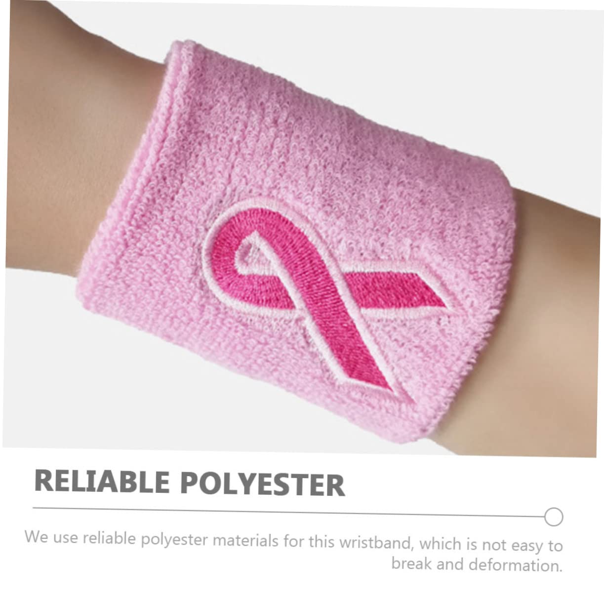 Toyvian Fascia Protezioni Per I Polsi Che Assorbono Il Sudore Polsino Di Compressione Braccia Da Polso Traspirante Braccialetti Da Ciclismo Graffe Poliestere