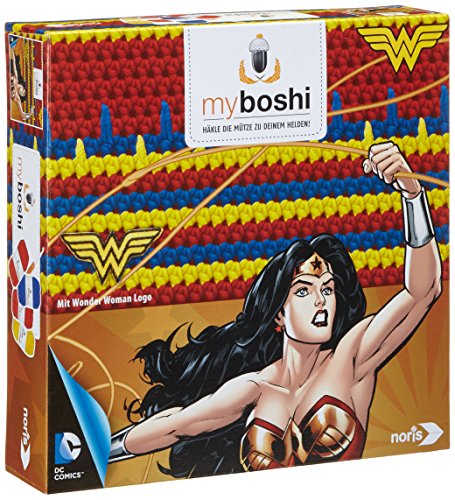 Laine Myboshi Héros Wonder Woman pelote de fil à tricoter pour bonnet n°606311369