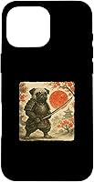 Vista 19 de Pug Samurai Japanese Warrior Costume Sumi-e Art Funny Case for iPhone 16