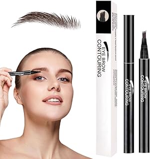 Lápiz de cejas, 4 puntas 3D Microblading para...