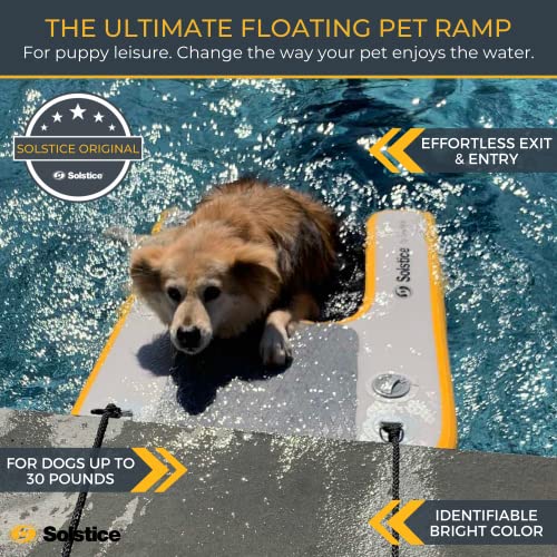 Solstice 33424 Inflatable Pup Plank, 34.5" X 24.5" X 3", Medium, Mini (30 Pounds) #TOP1