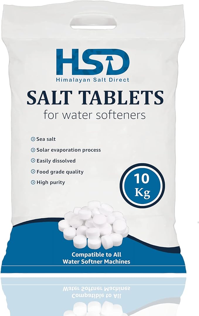 HSD Water Softener Tablets Removes Odors, Limescale & Residue, Deep