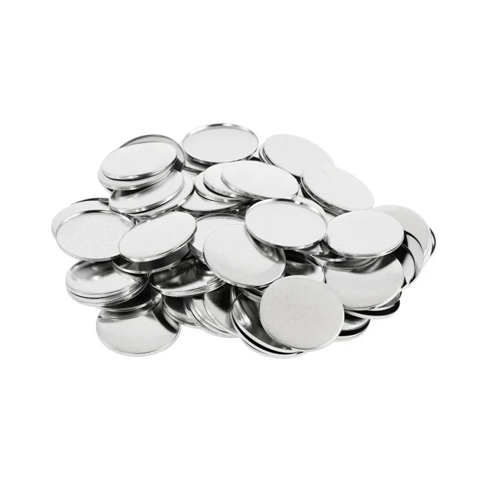 100 STÜCKE 58mm Metallknopfteile Zubehör Kühlschrankmagnet Flaschenöffner for Button Maker Maschine Round Pin Maker Materialien Für Basteln