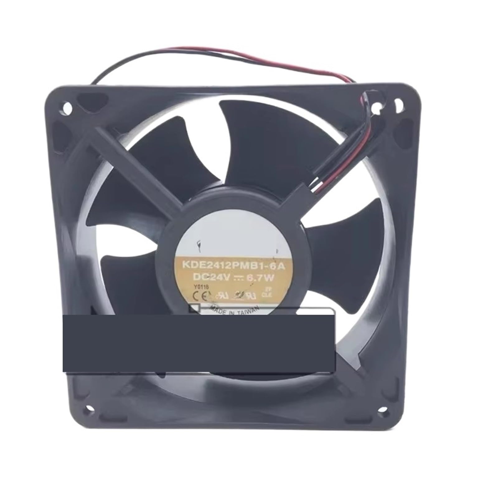 ZBWZXBDJ KDE2412PMB1-6A 120 * 120 * 38MM 24V 6.7W 12CM cooling fan