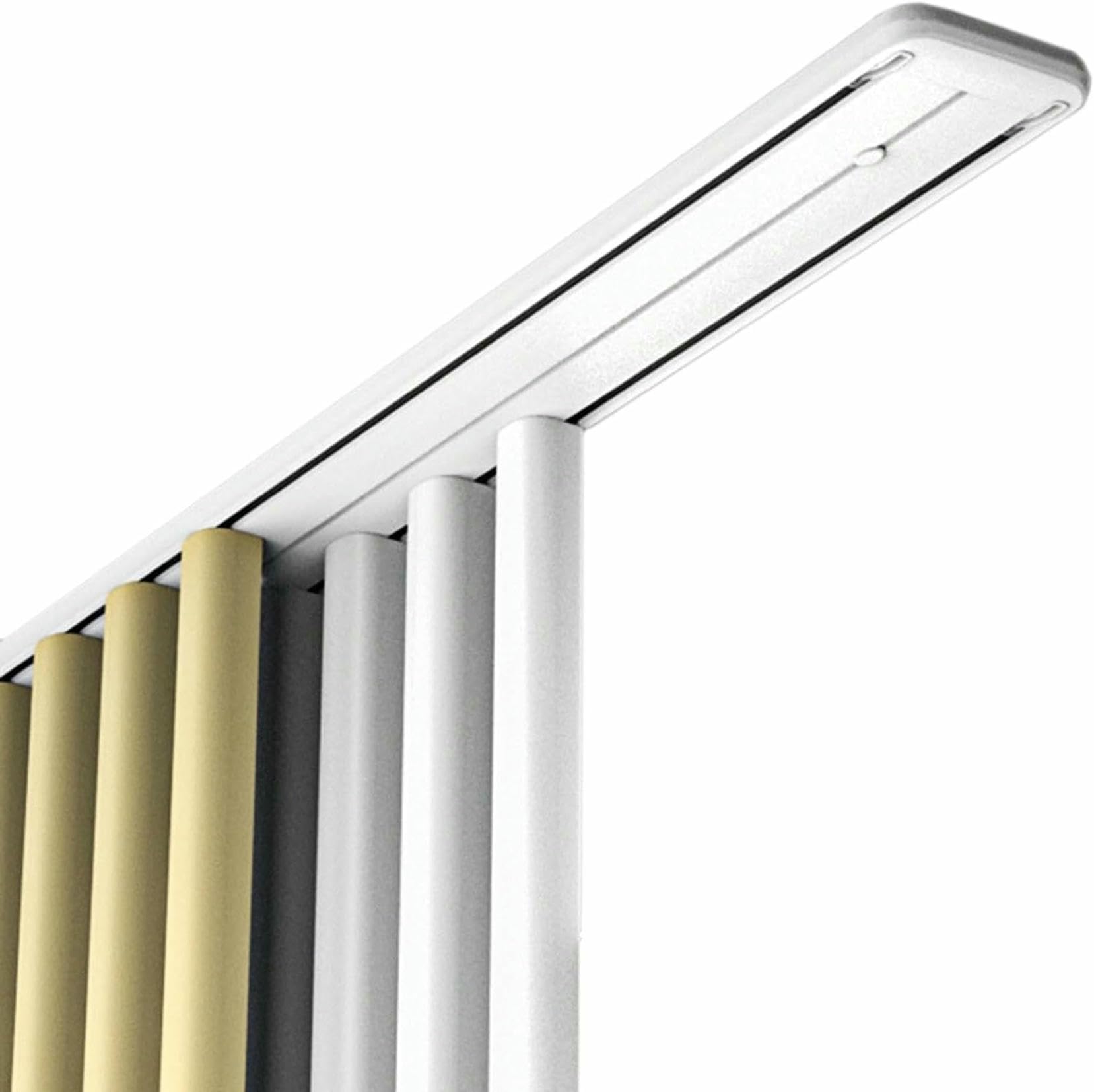 Rail de rideau double robuste pour séparateur de pièce et salon