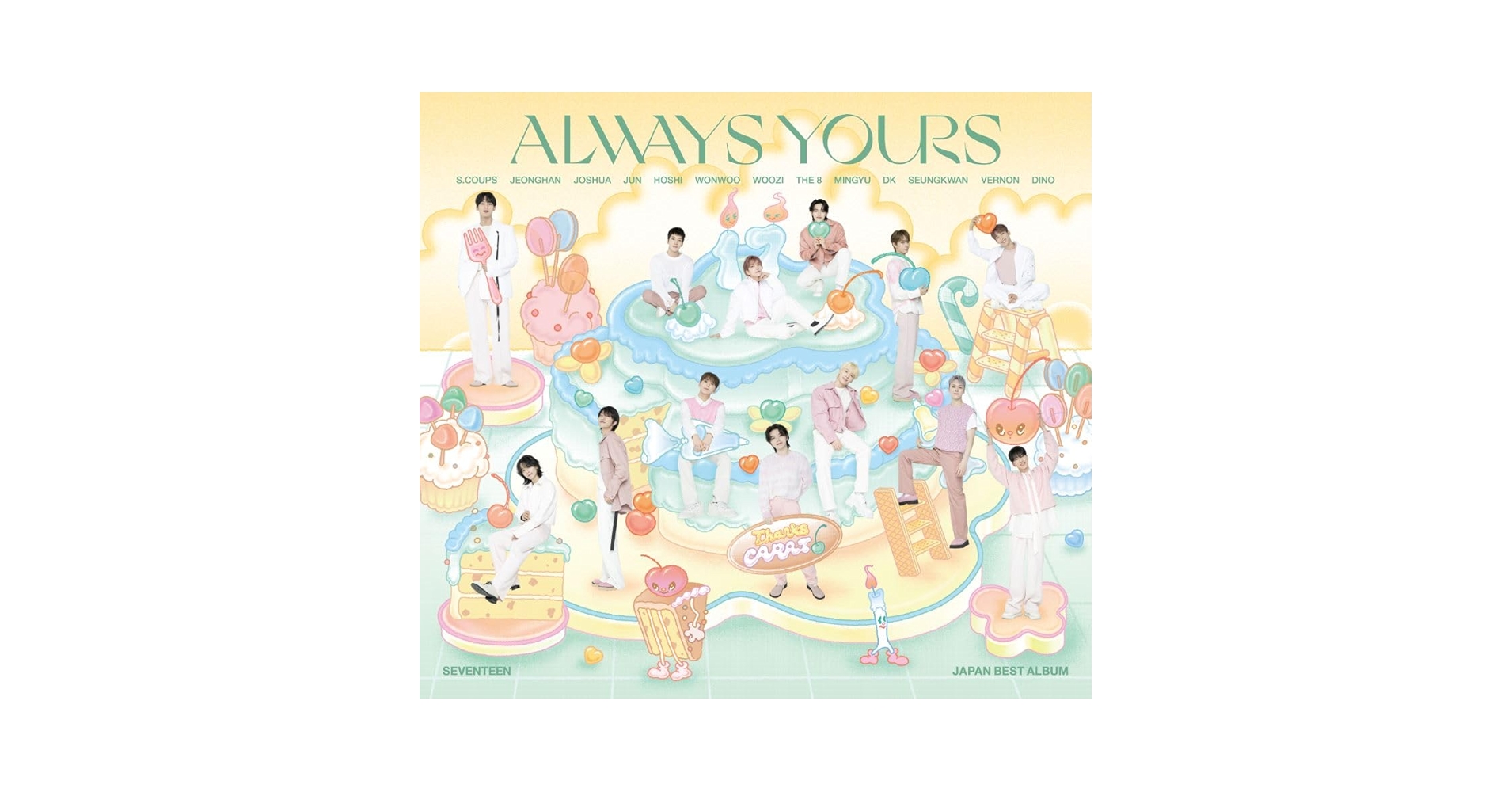 K-POP・アジア ALWAYSYOURS SEVENTEEN Seventeen - Always Yours - Japan Best Album - Version B