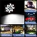 Nilight - 15023FR-B Led Light Bar 2PCS 7