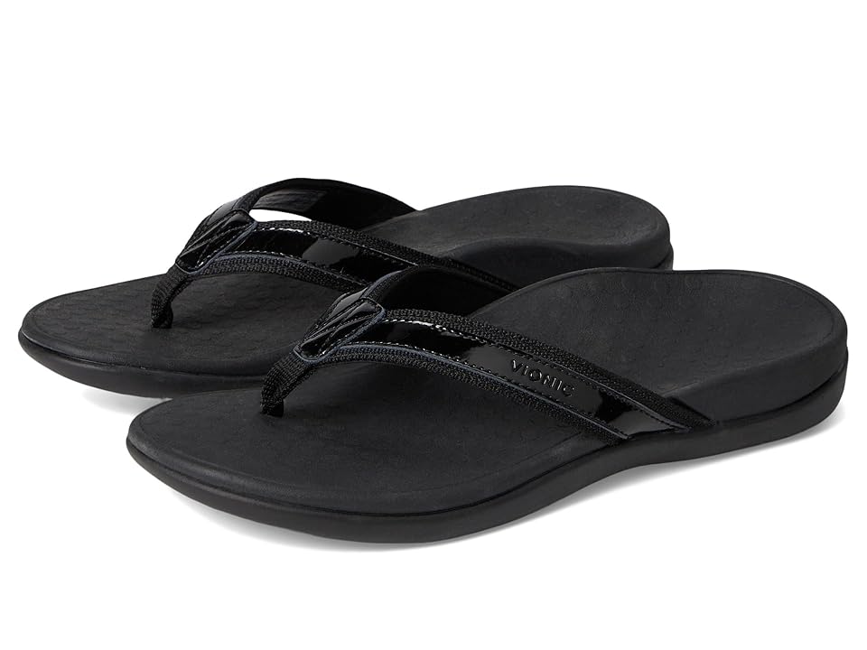 VIONIC Tide II Women's Sandals Black : 11 M, Leather/Synthetic -  616542154035