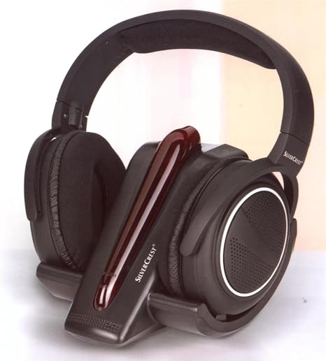 Silvercrest rfh1863 Stereo Cuffie senza fili con Scan Radio e ricaricabile  docking station : Amazon.it: Elettronica