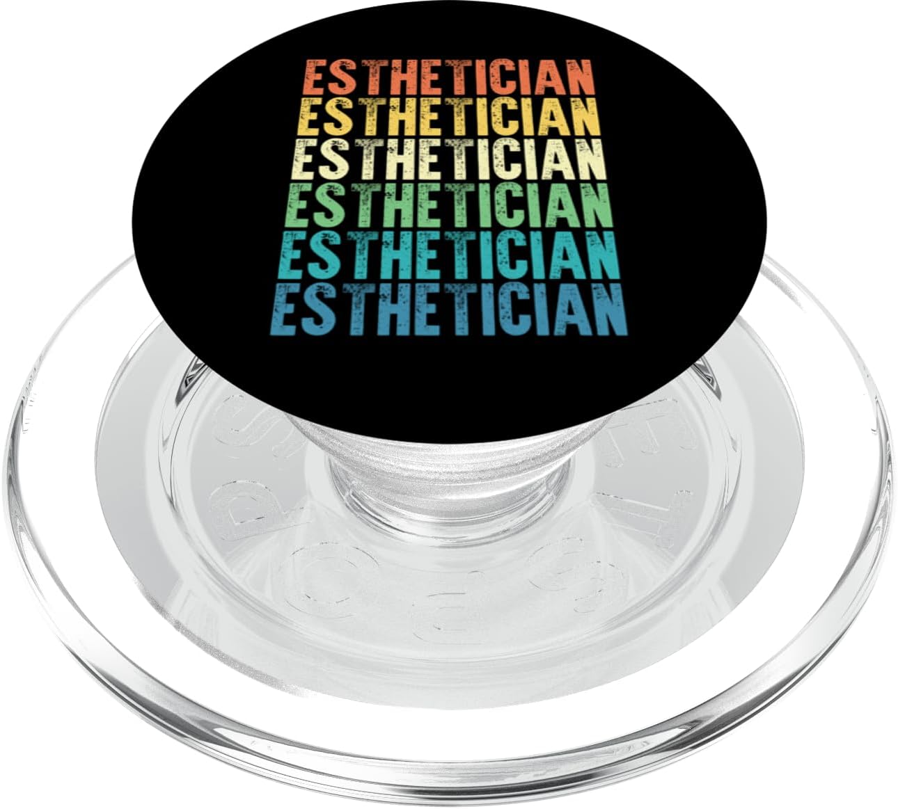 Esthetician Vintage Style Job PopSockets PopGrip for MagSafe
