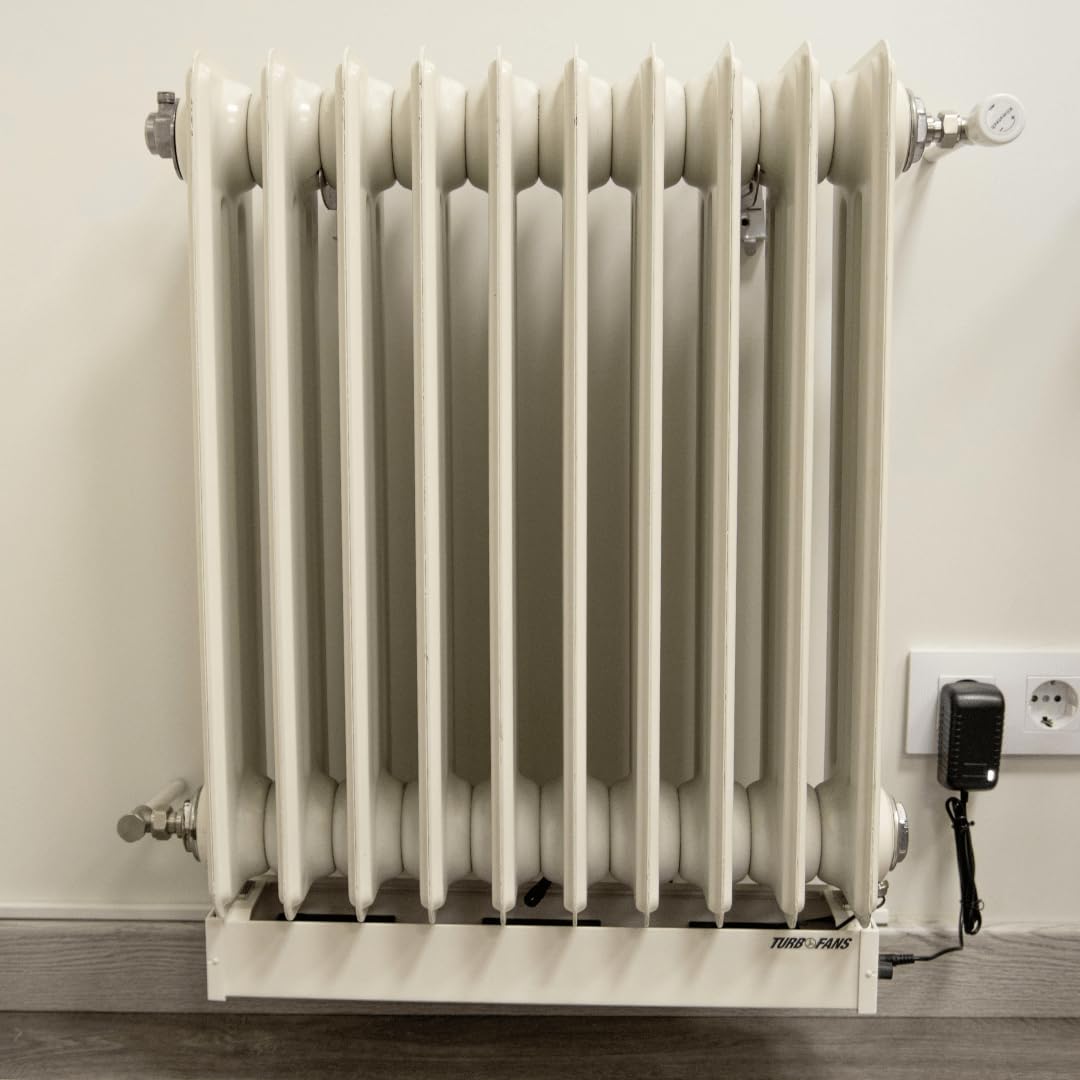 Ventilador para Radiadores y Aerotermia - Modelo Home V2 (Aluminio,12E)