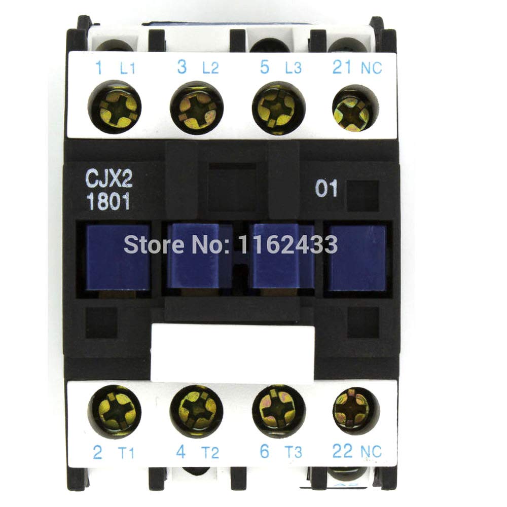CJX2-1801 18A AC 110V 3P NC contactor CJX2-18 LC1-D18 Series 110VAC AC contactor