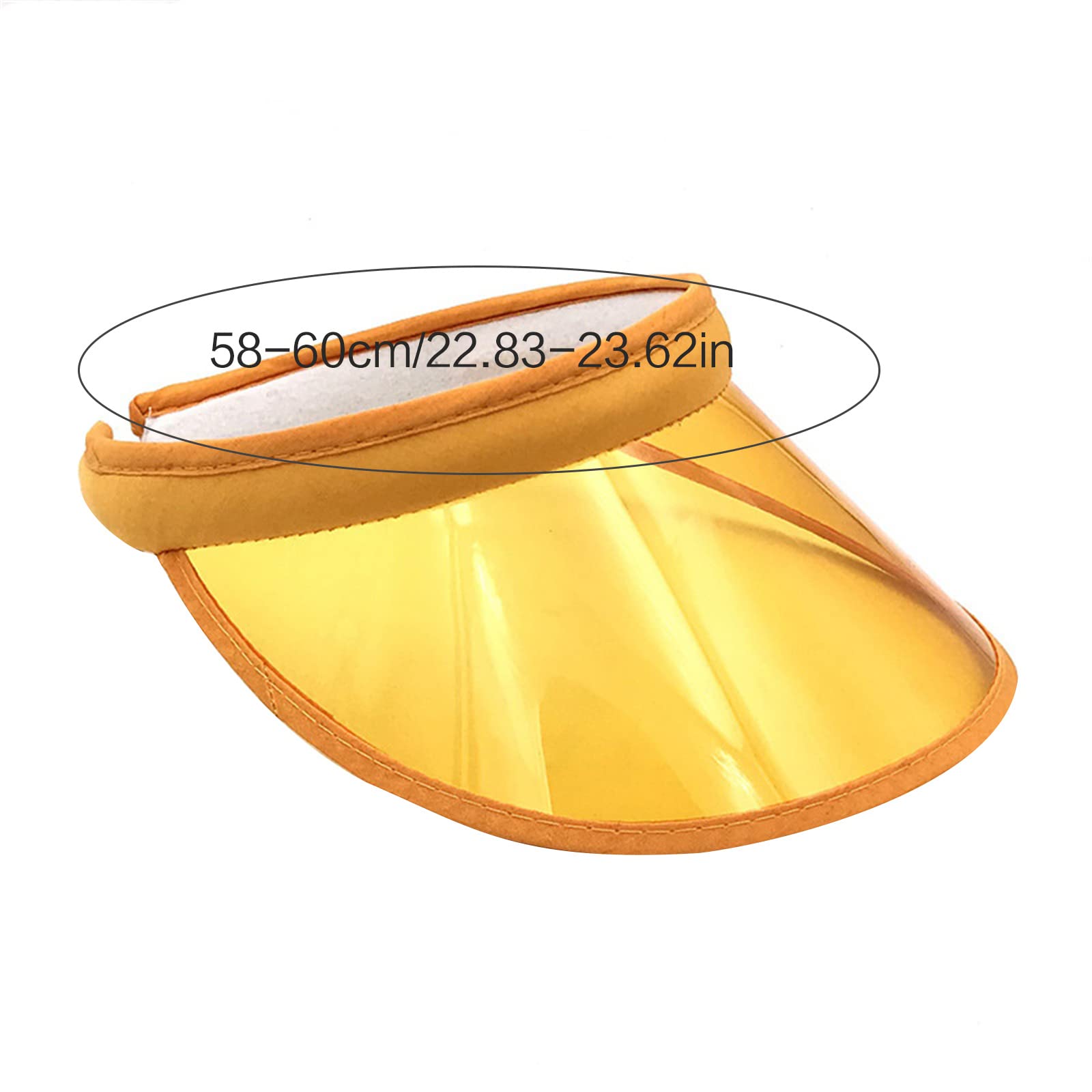 Klare Visiere, klare farbige Sonnenblende, Sonnenblende, Sonnenblende für Damen