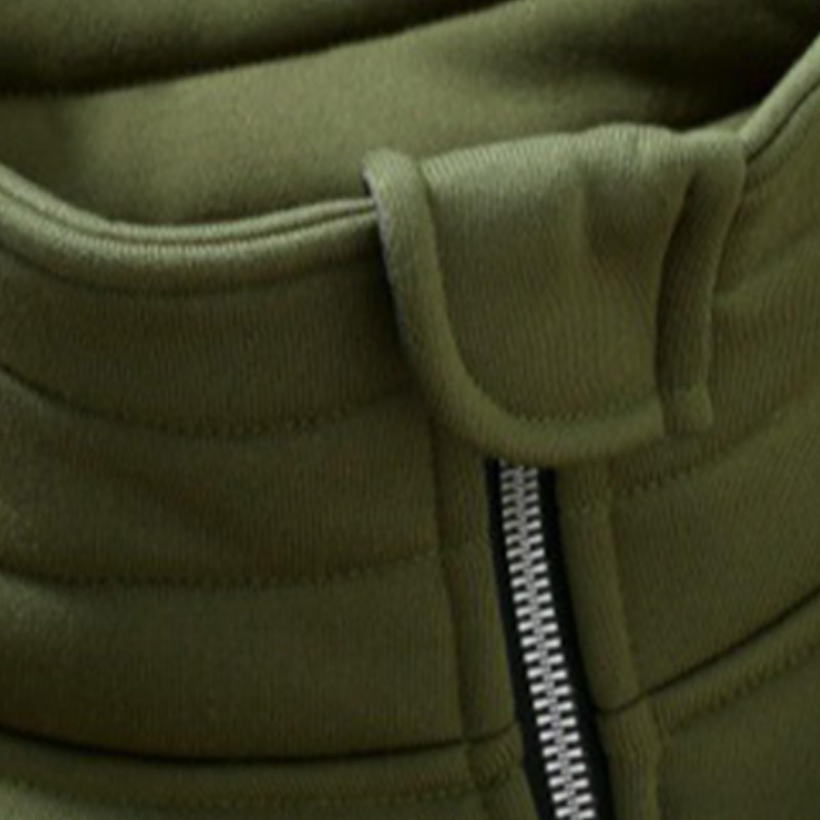 Felpa Uomo con Mezza Zip Caldo Felpa con Tasche Taglie Forti Comodo | Girocollo Classico, Tessuto Morbido al Tatto, Manica Lunga e Taglio Regolare per una Vestibilità Comoda e Pulita