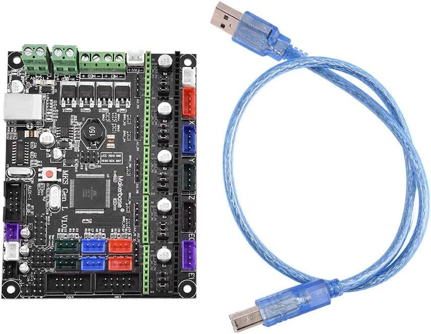 REES52 MKS GEN L V1.0 Controller Board 3D Printer Kit Mainboard Ramps1.4 Dual Extruder Touch for 3D Printer Accessories-image-11