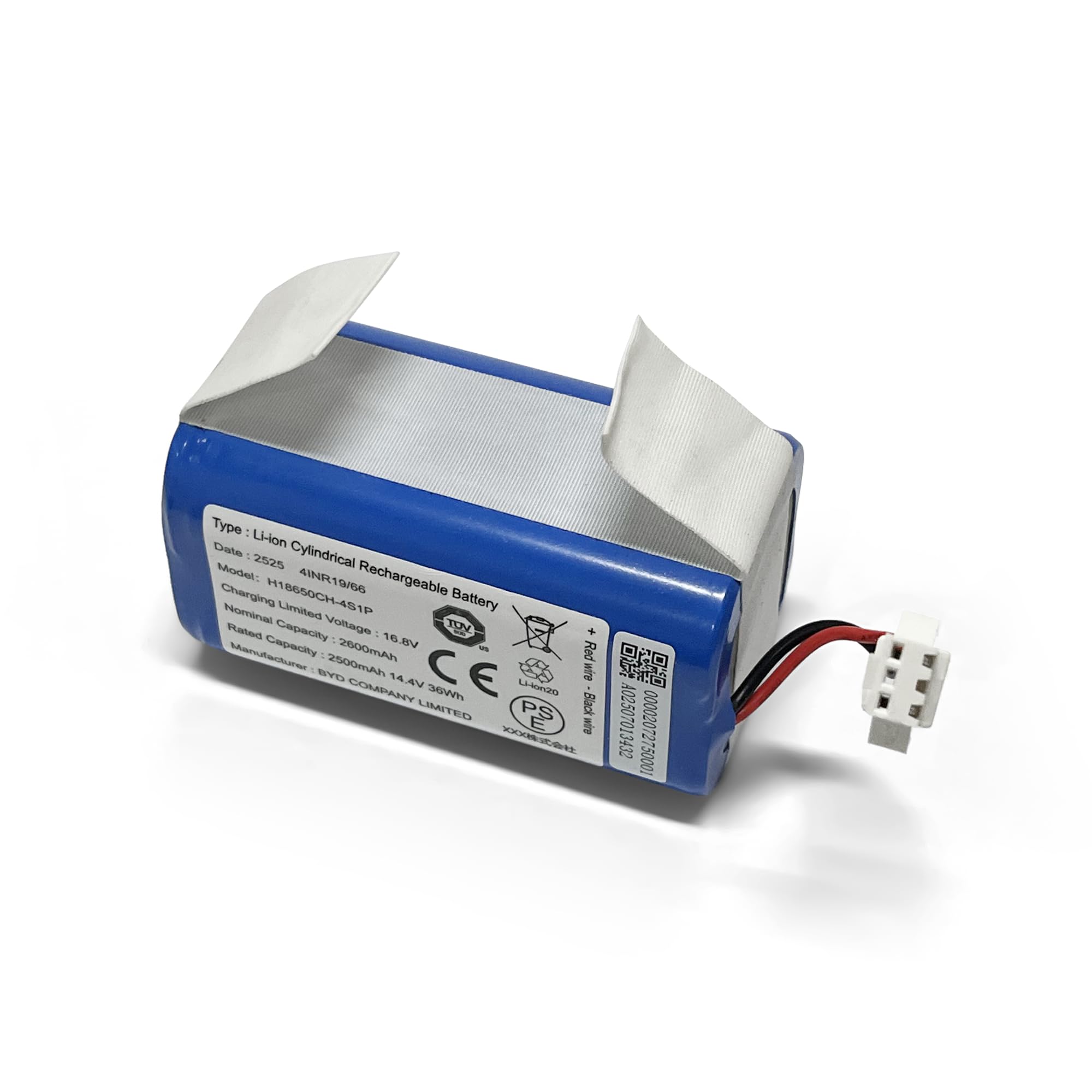 Tikom 2600mAh Ersatzakku für L9000/G8000/G8000 Max/L8000 Pro/L8000 Plus Saugroboter