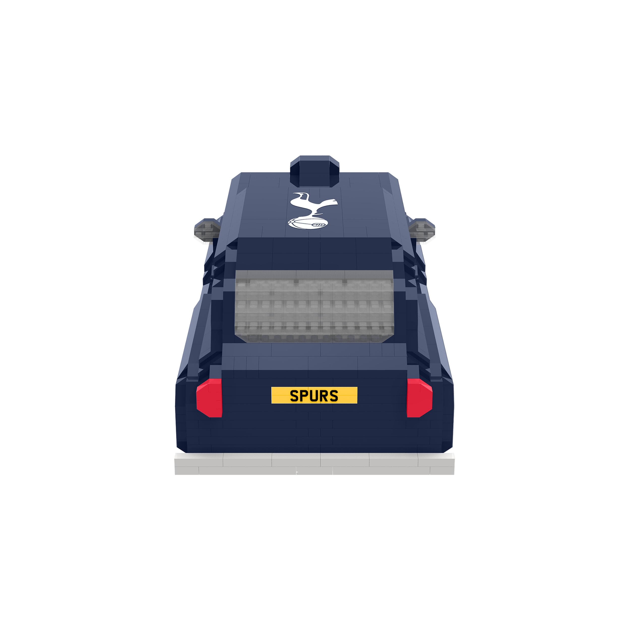 FOCO Officially Licensed Tottenham Hotspur BRXLZ Taxi Cab 3D Bricks Construction Toy Model - Image 3
