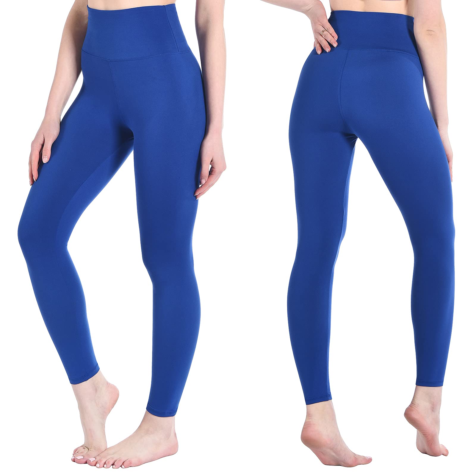SINOPHANT Leggins Vita Alta Donna, Leggings Donna Fitness Pantaloni Yoga Controllo della Pancia Opaco Elastici Morbido per Sportivi o Casual
